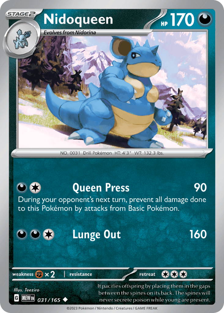 Nidoqueen 151