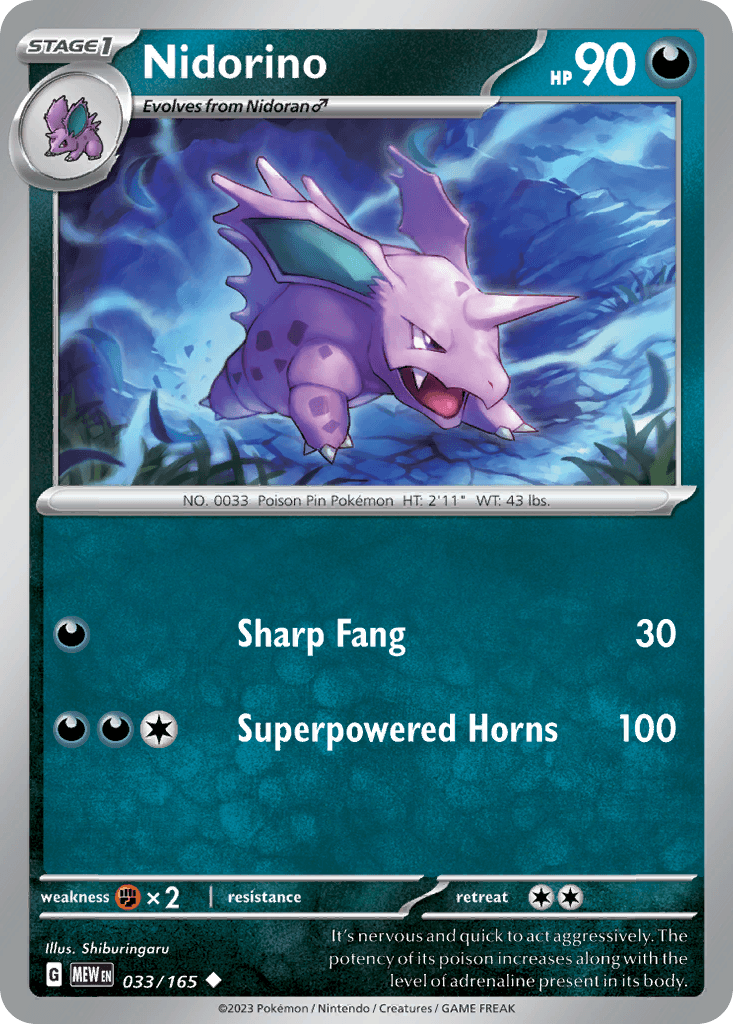 Nidorino 151