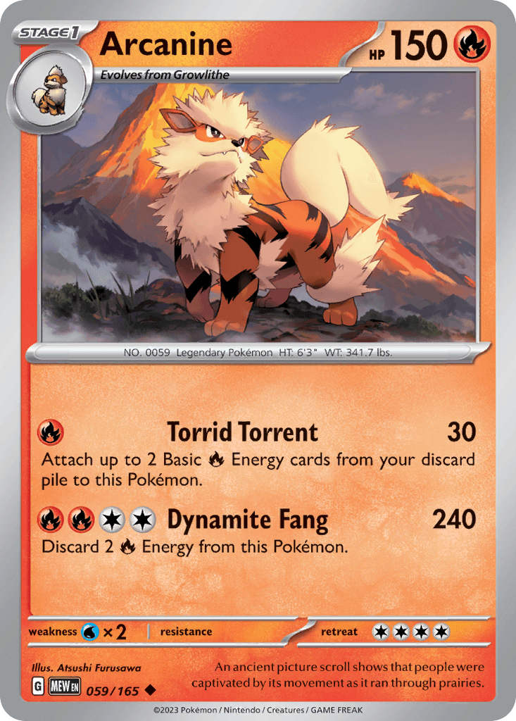 Arcanine 151
