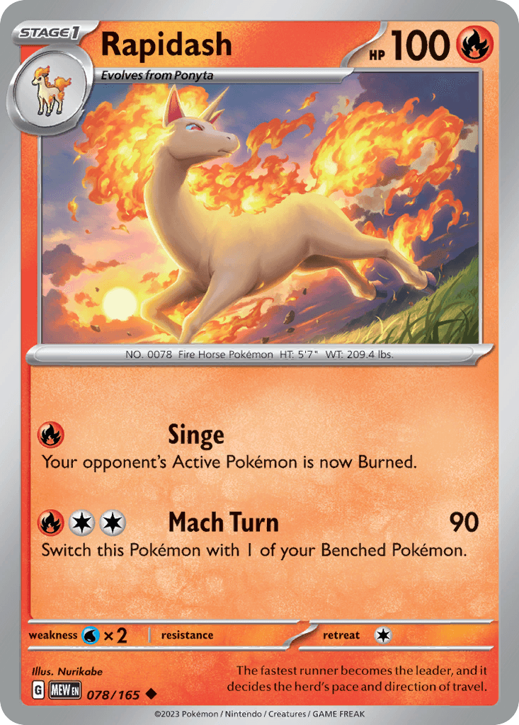 Rapidash 151
