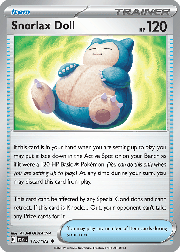 Snorlax Doll Paradox Rift