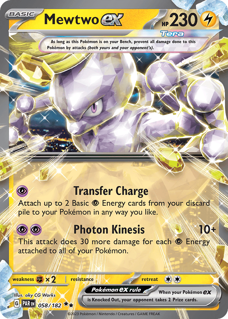 Mewtwo ex Paradox Rift