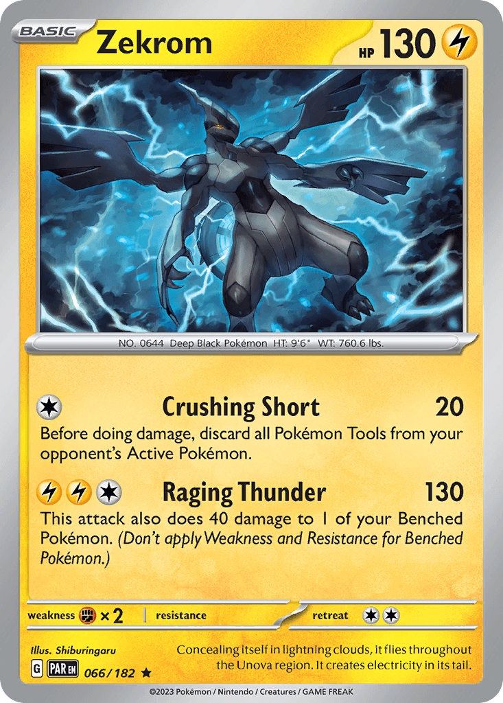 Zekrom Paradox Rift