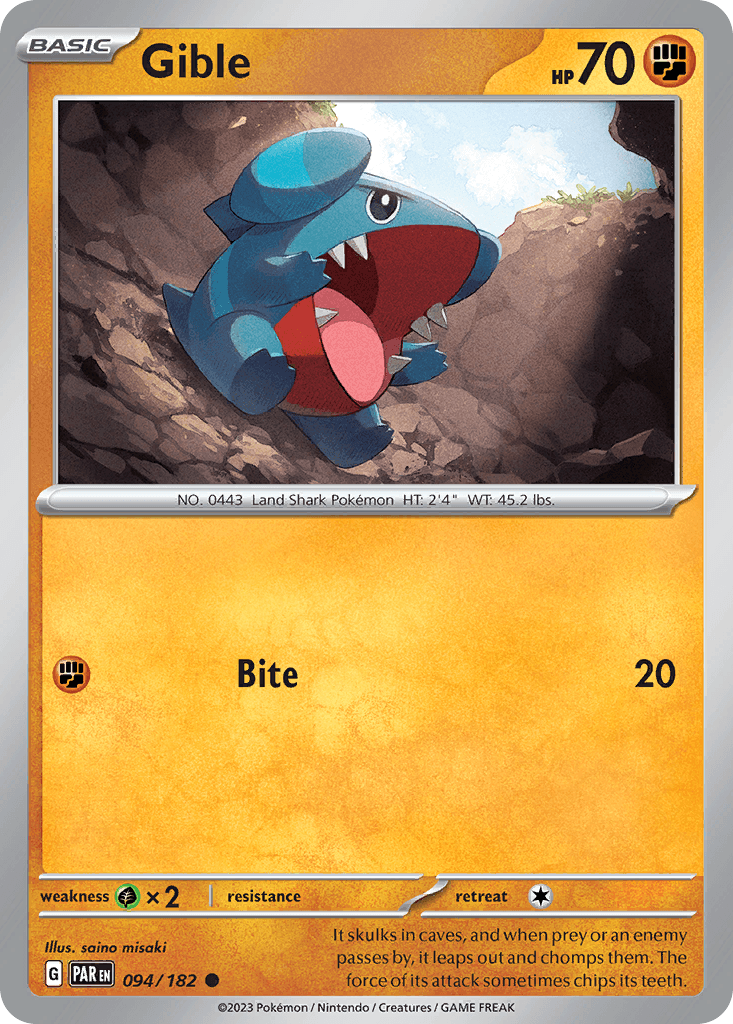 Gible Paradox Rift