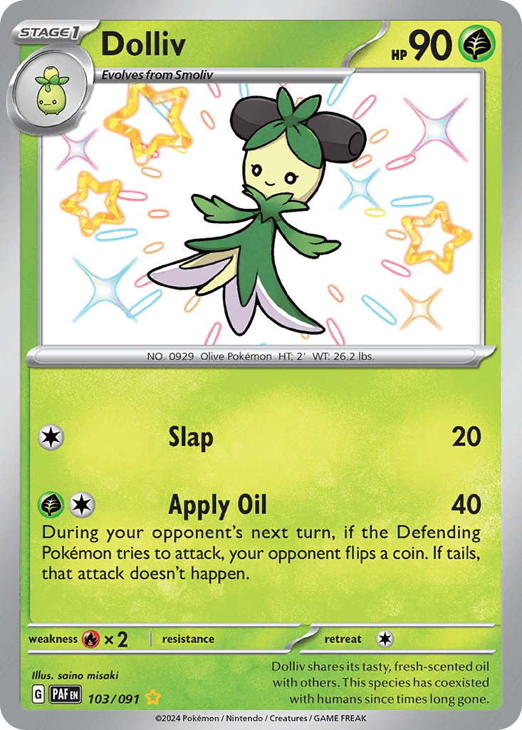 Dolliv Paldean Fates