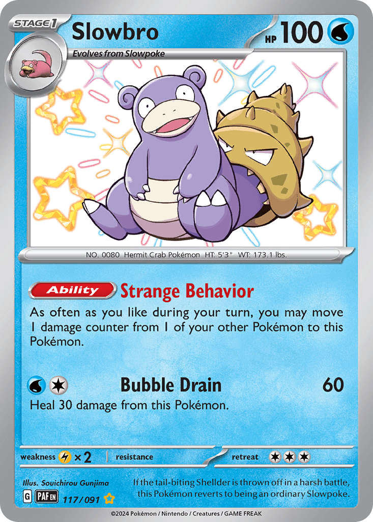 Slowbro Paldean Fates
