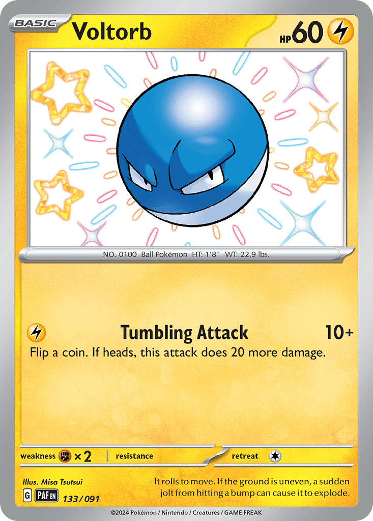 Voltorb Paldean Fates