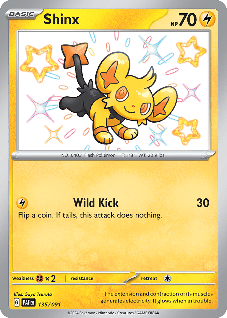 Shinx Paldean Fates