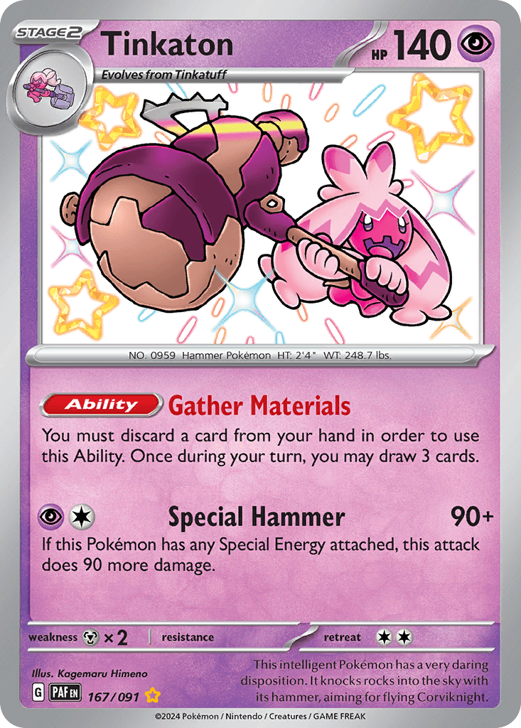 Tinkaton Paldean Fates