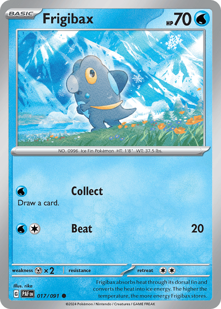 Frigibax Paldean Fates