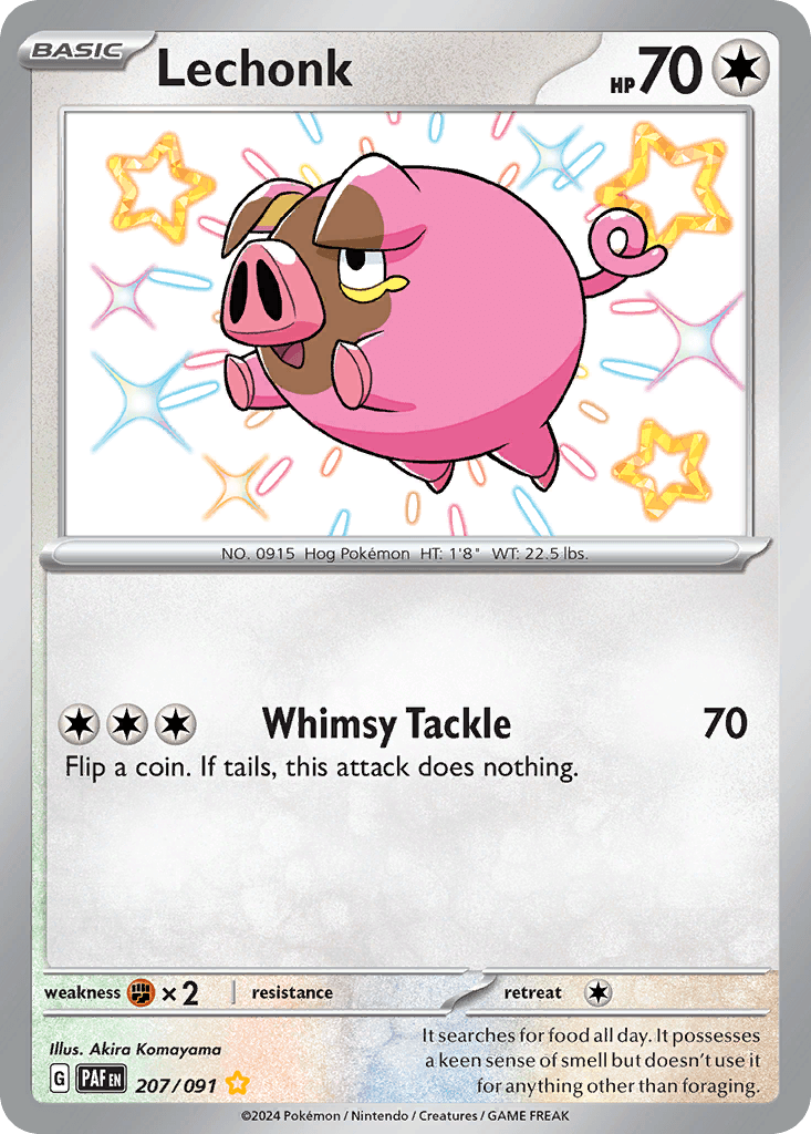 Lechonk Paldean Fates