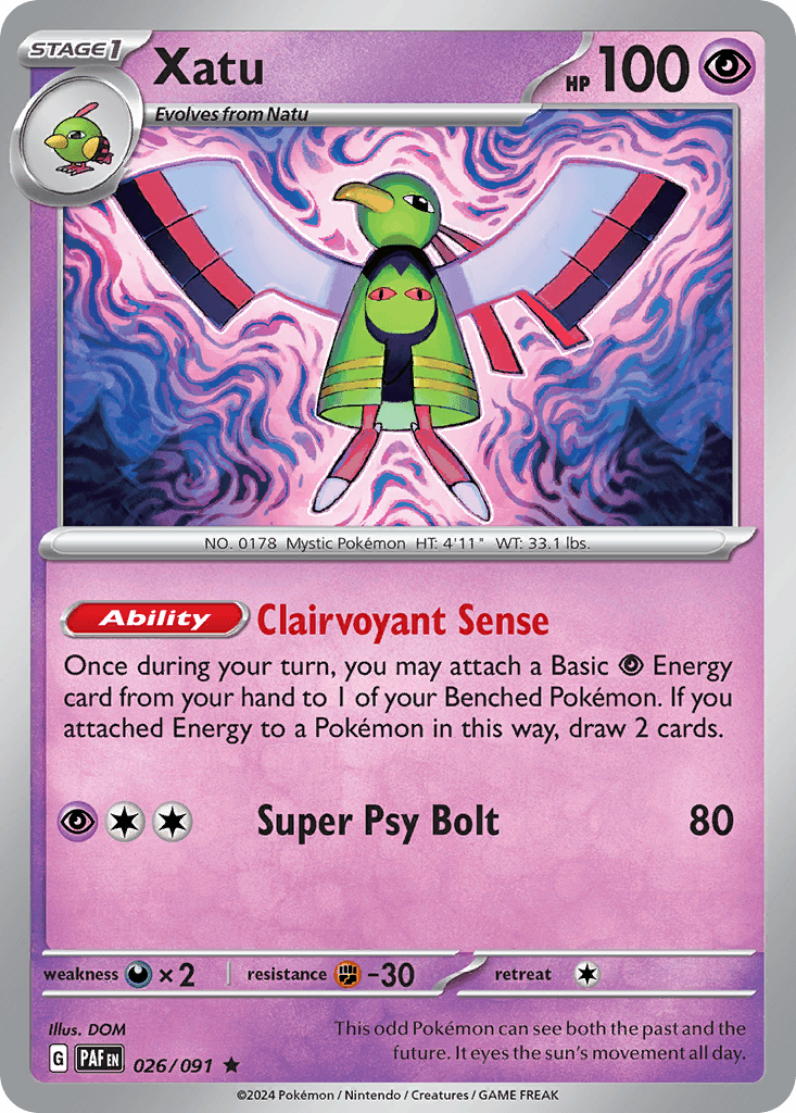 Xatu Paldean Fates