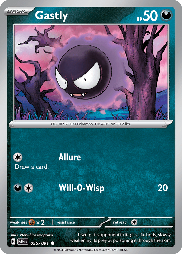 Gastly Paldean Fates