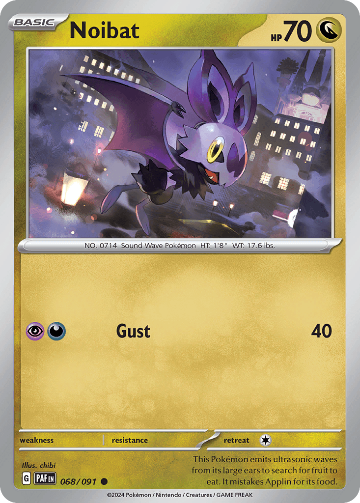Noibat Paldean Fates