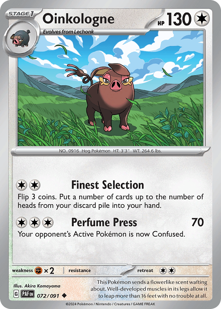 Oinkologne Paldean Fates