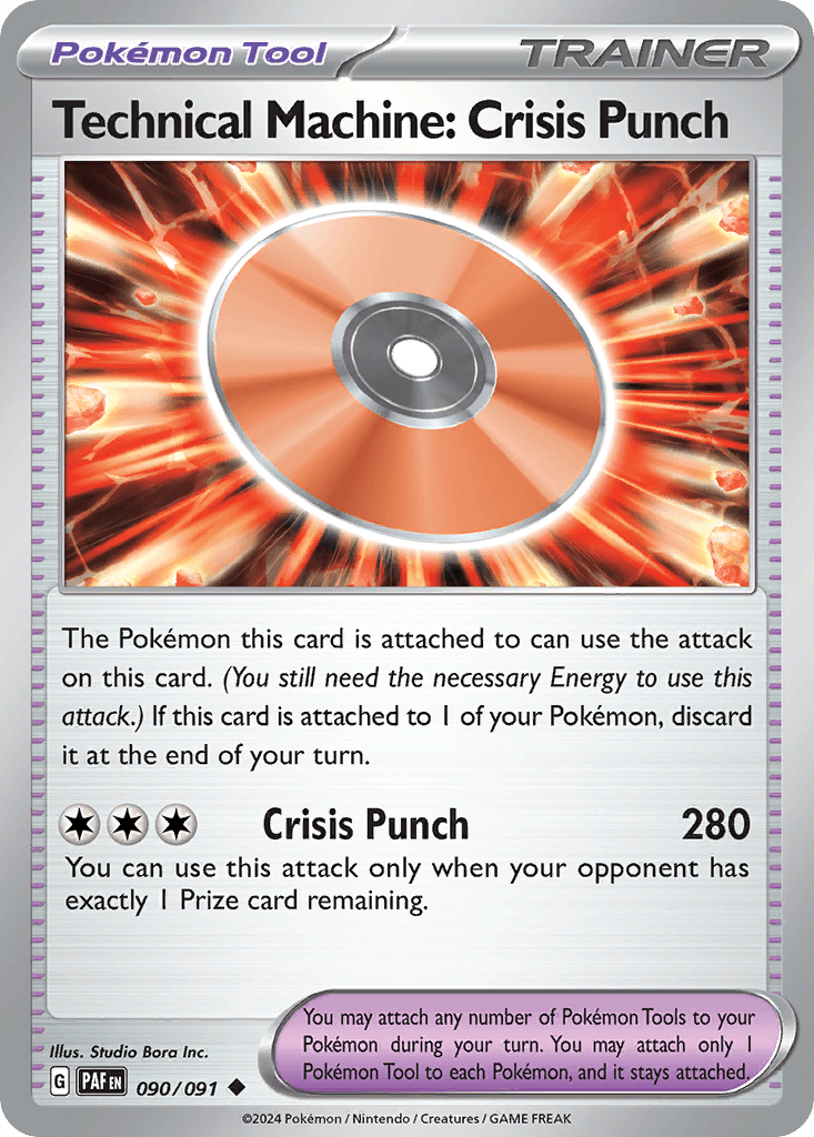 Technical Machine: Crisis Punch Paldean Fates