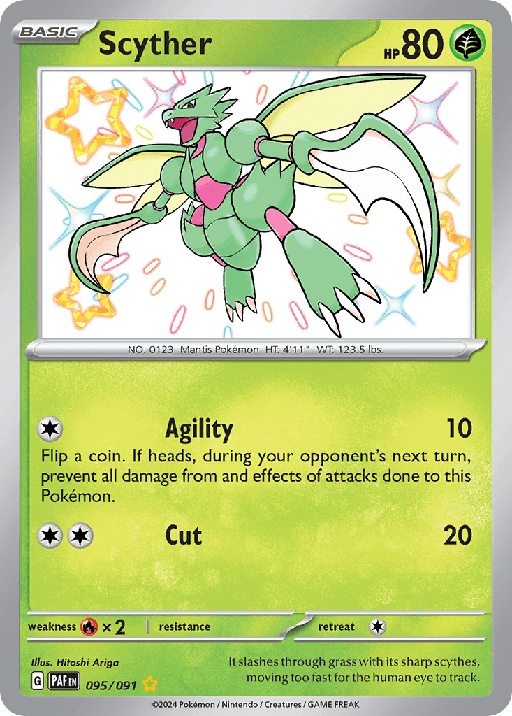 Scyther Paldean Fates