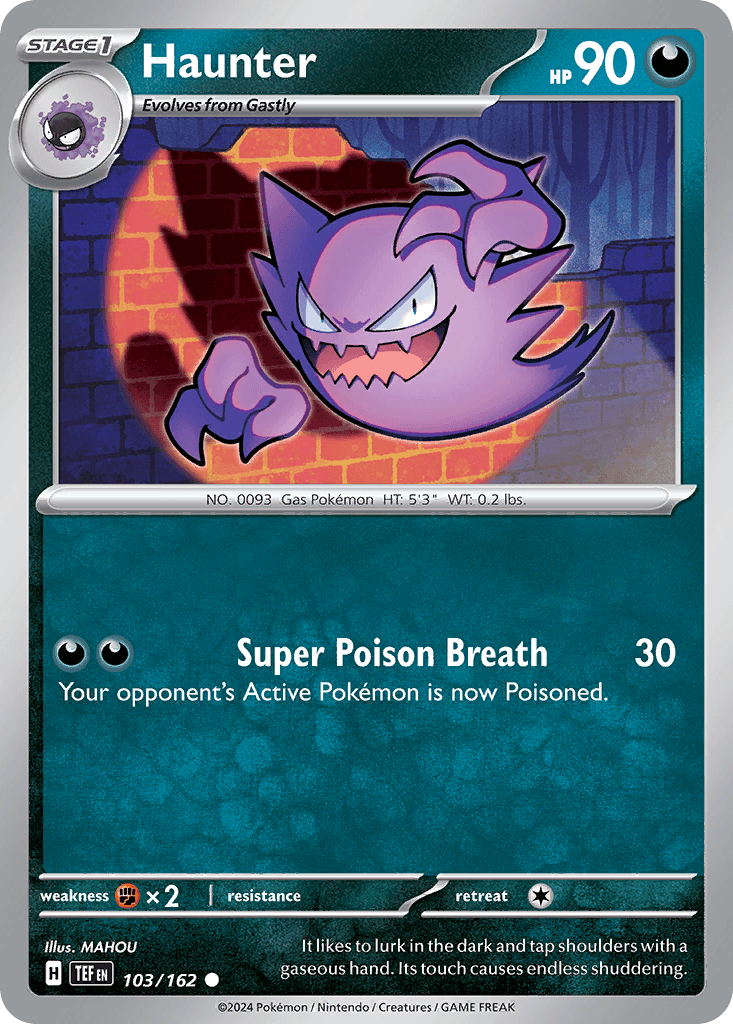 Haunter Temporal Forces