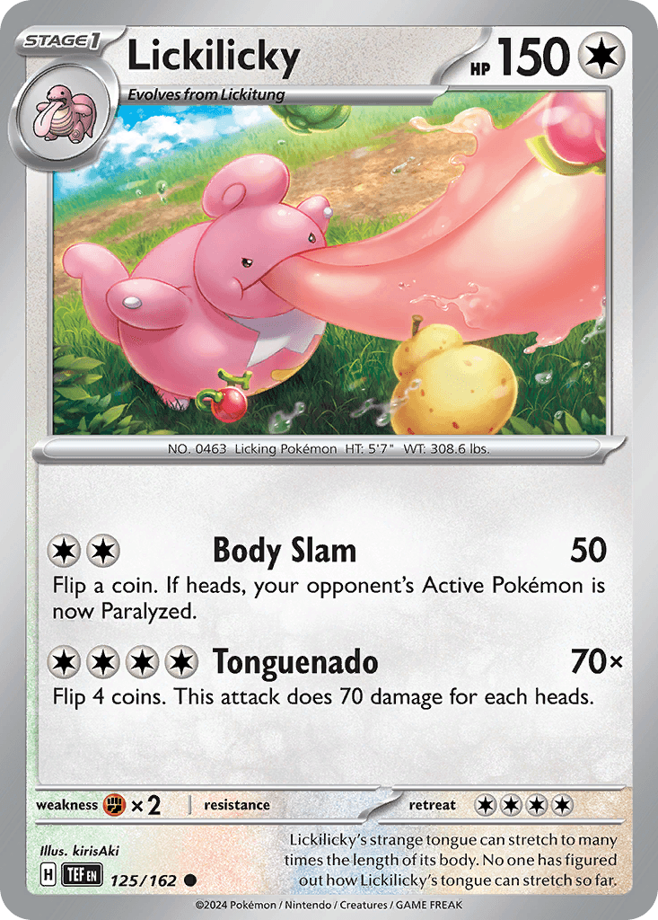 Lickilicky Temporal Forces