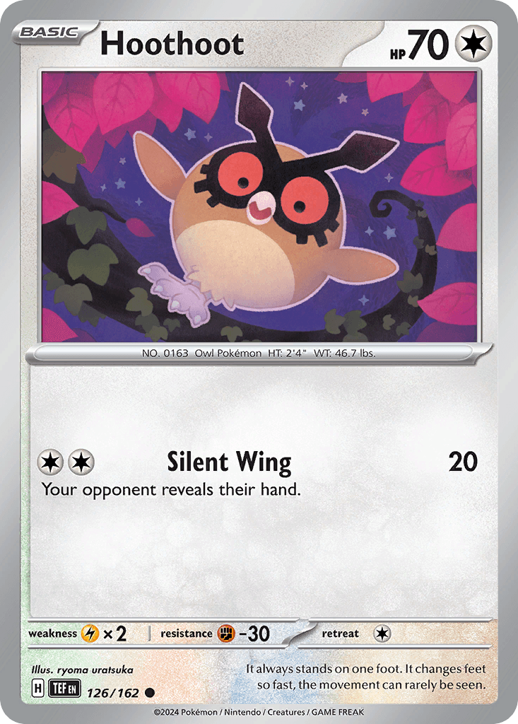 Hoothoot Temporal Forces