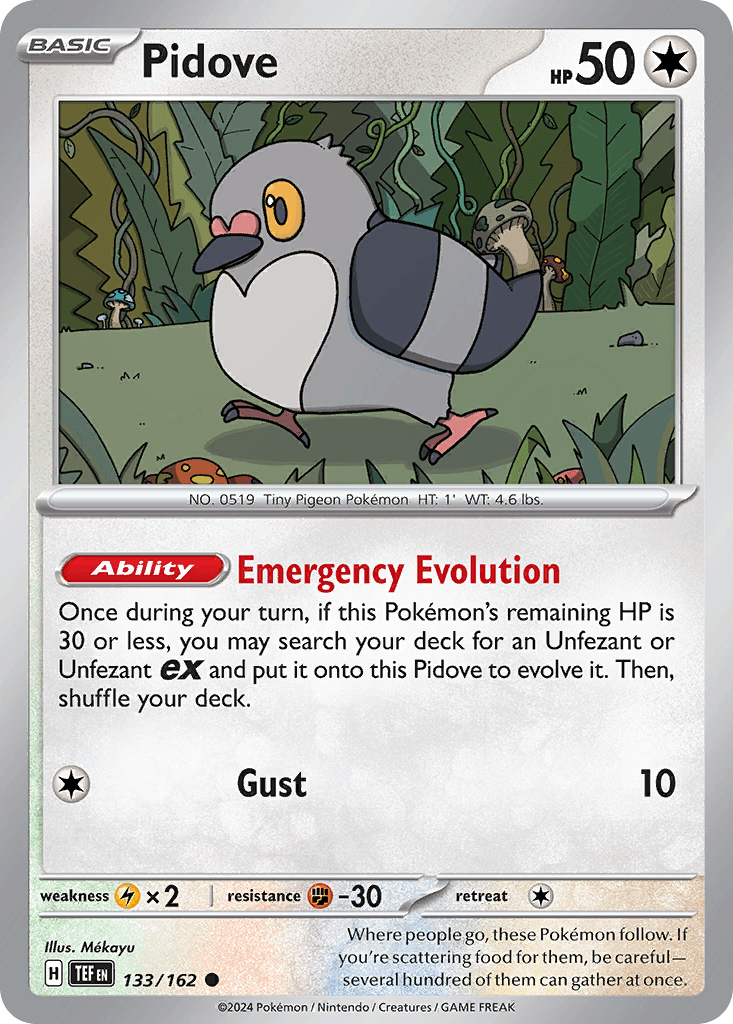 Pidove Temporal Forces