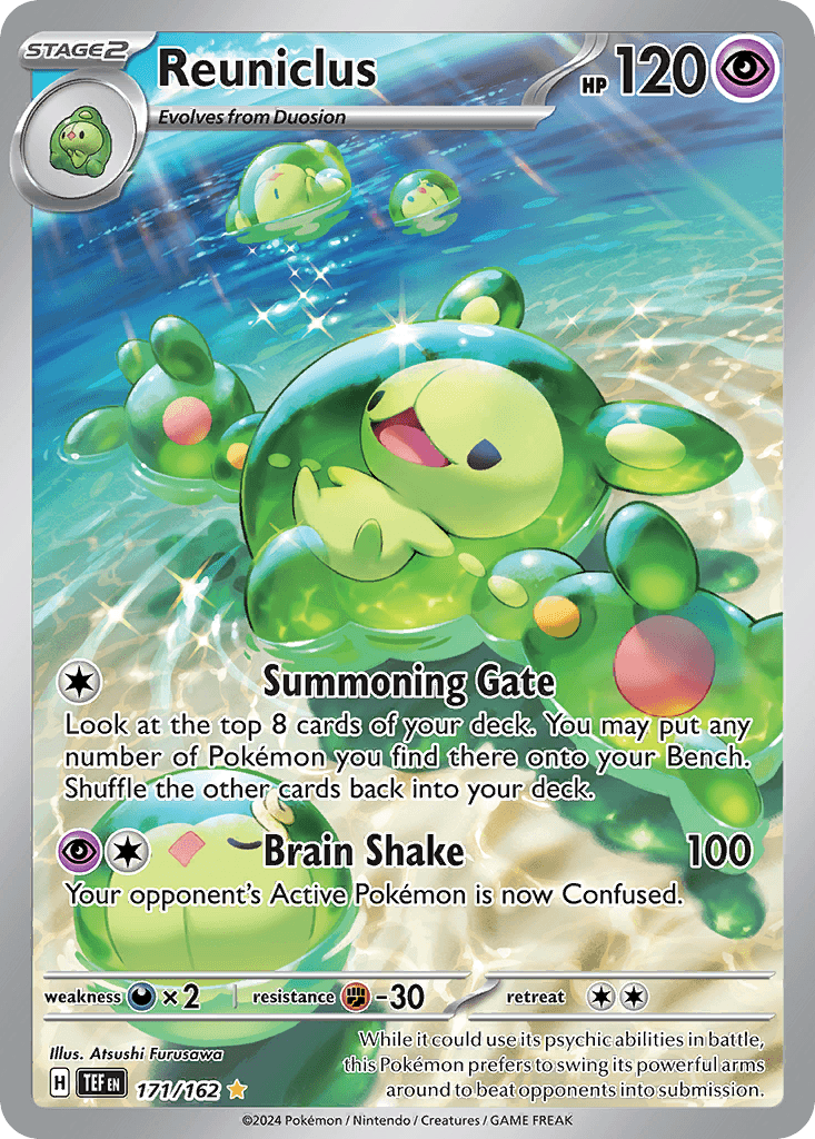 Reuniclus Temporal Forces