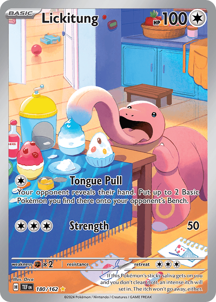Lickitung Temporal Forces