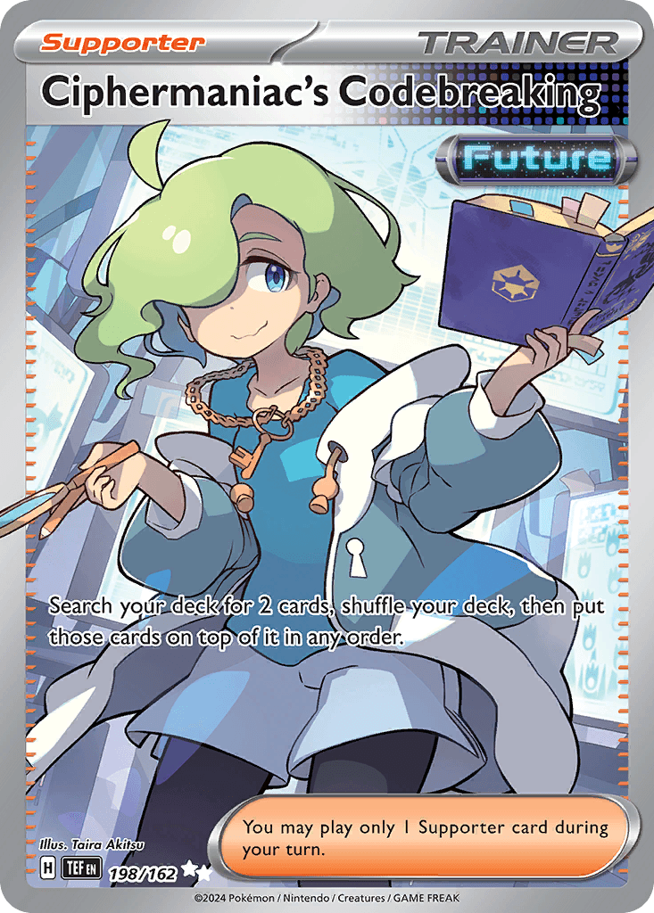 Ciphermaniac's Codebreaking Temporal Forces