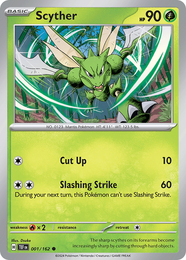 Scyther Temporal Forces
