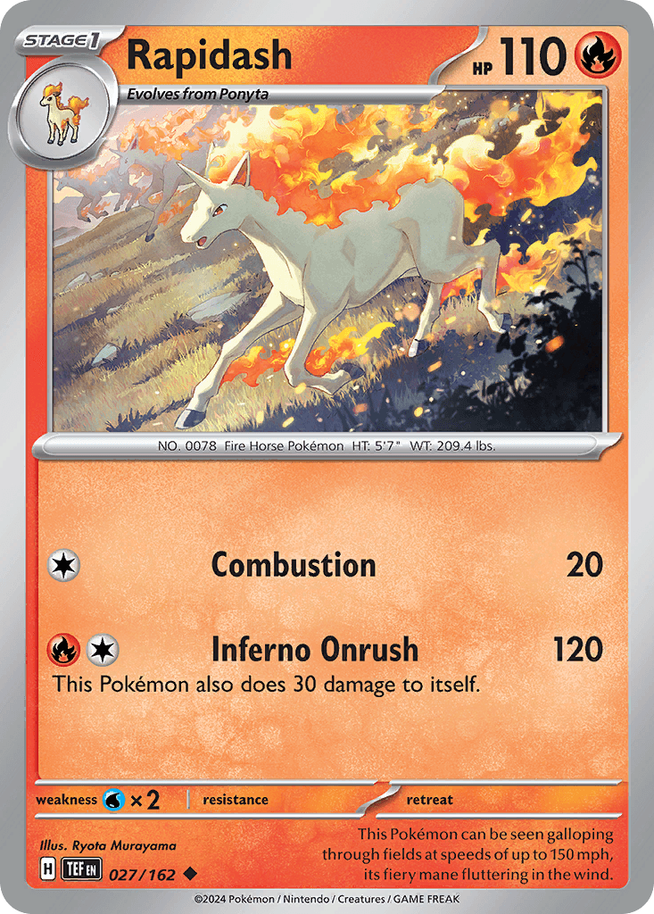 Rapidash Temporal Forces