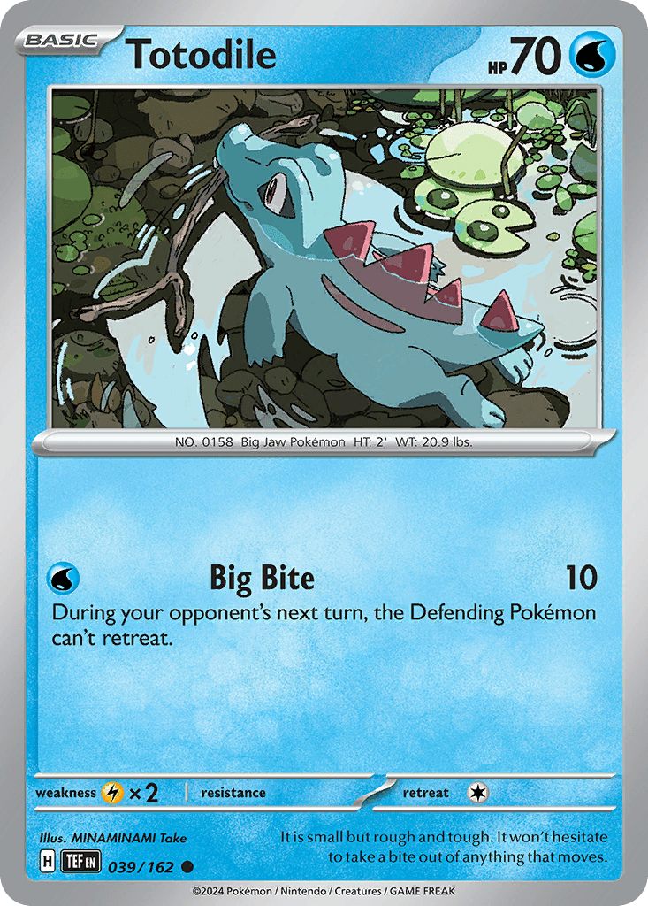 Totodile Temporal Forces