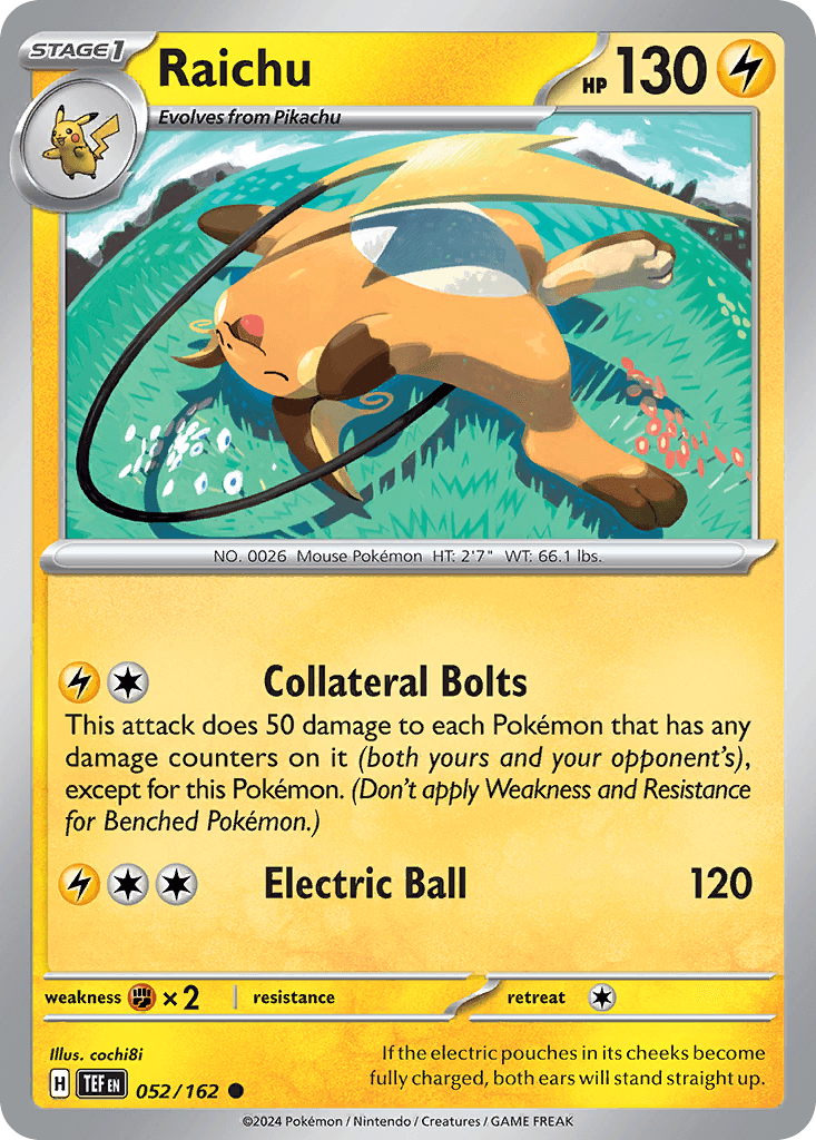 Raichu Temporal Forces