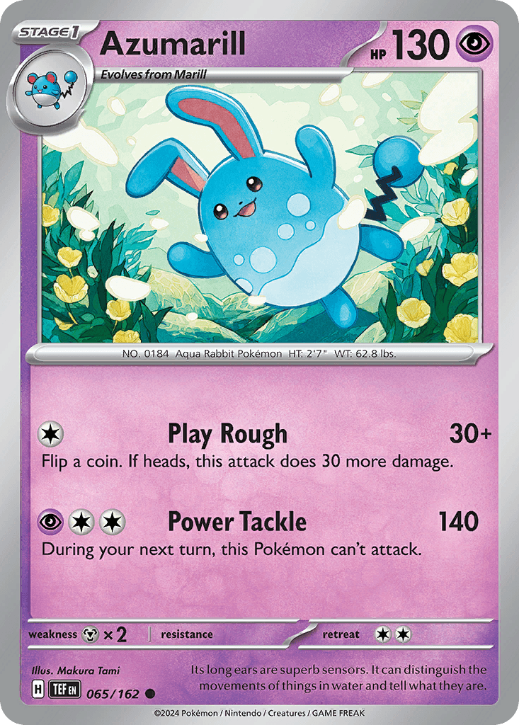 Azumarill Temporal Forces
