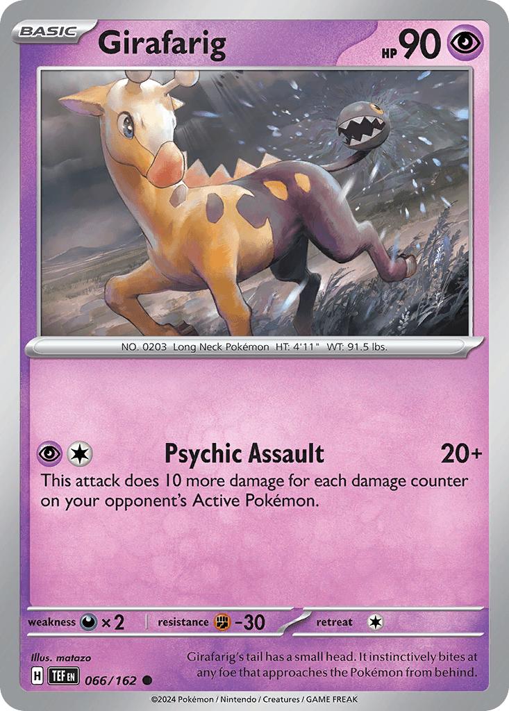 Girafarig Temporal Forces