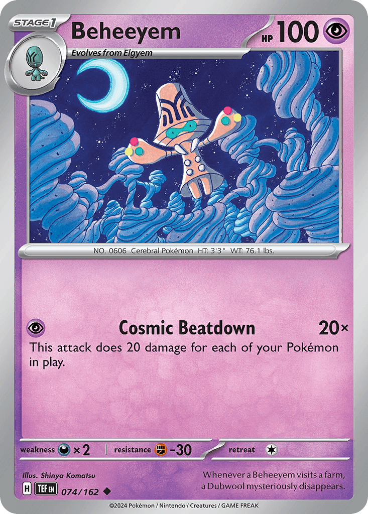 Beheeyem Temporal Forces