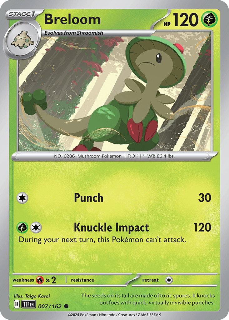 Breloom Temporal Forces