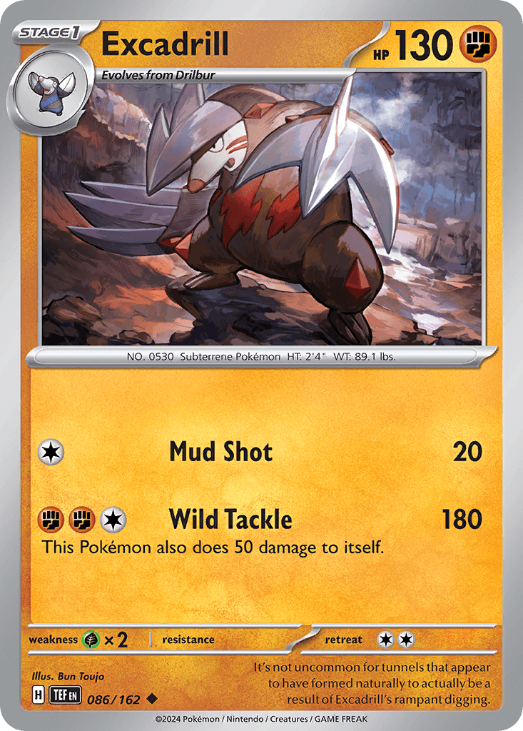 Excadrill Temporal Forces