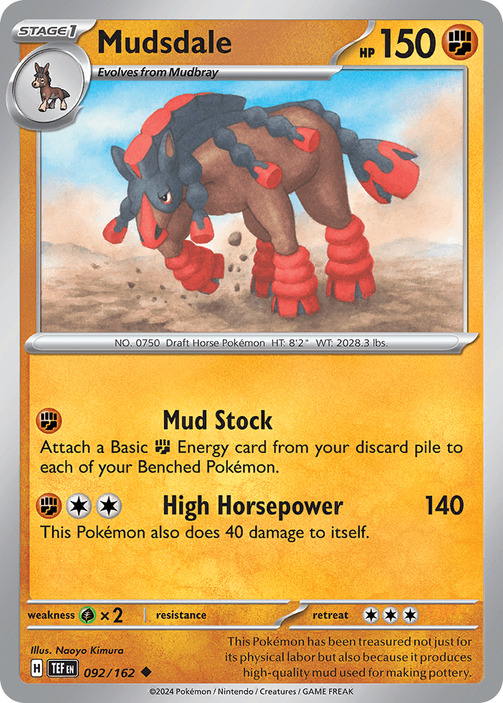 Mudsdale Temporal Forces
