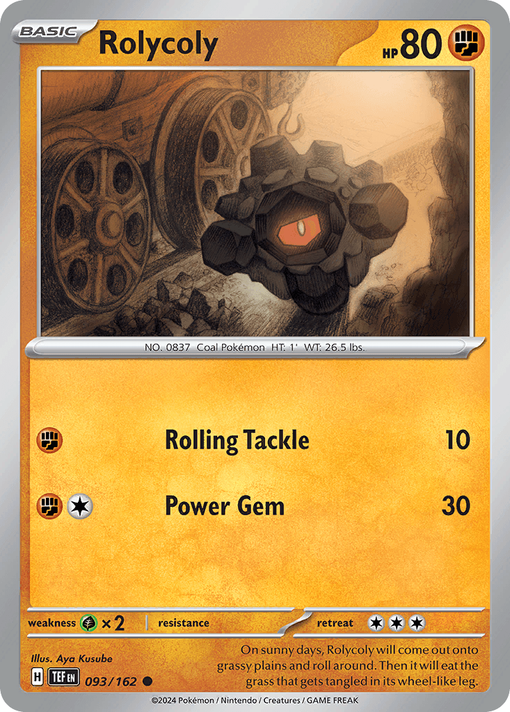 Rolycoly Temporal Forces