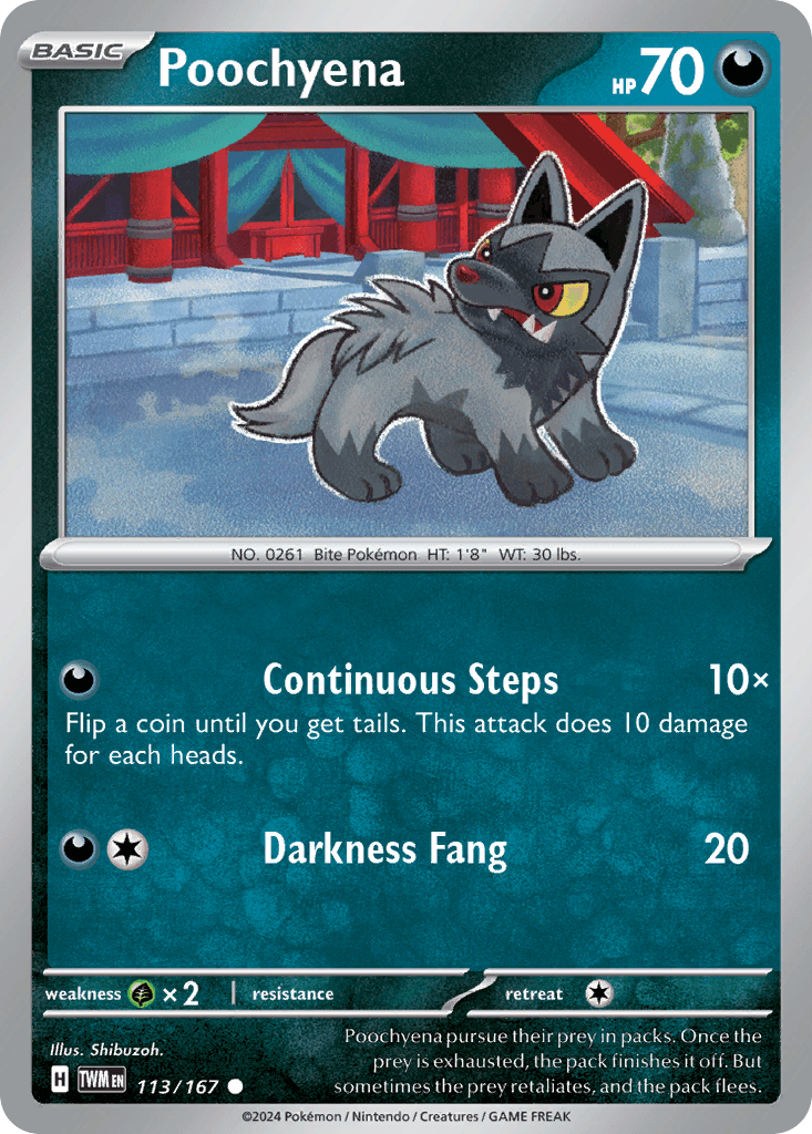 Poochyena Twilight Masquerade