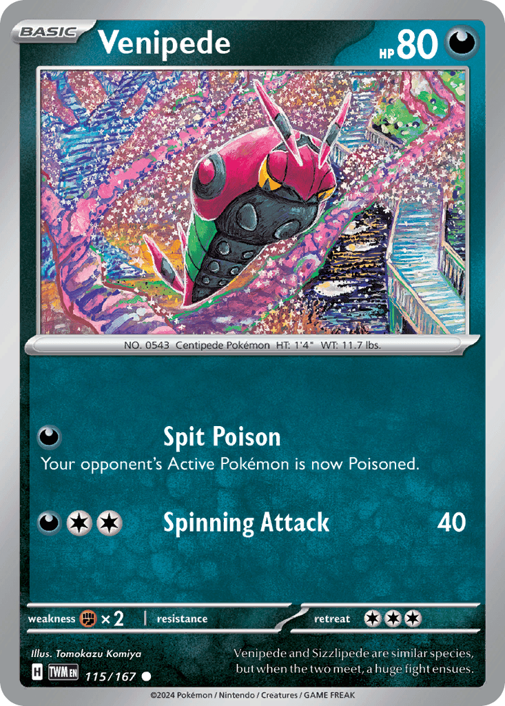 Venipede Twilight Masquerade