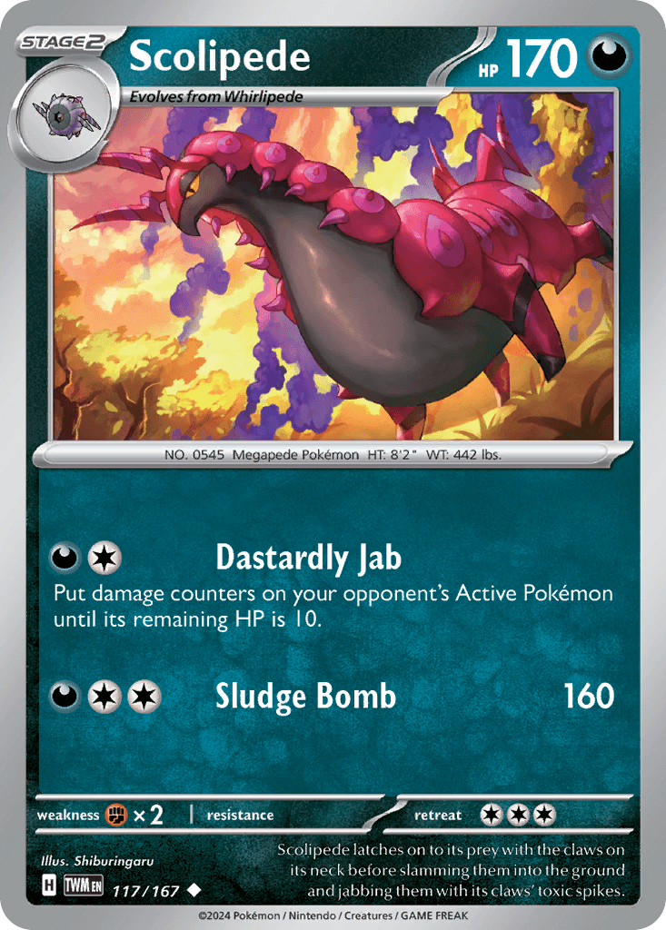 Scolipede Twilight Masquerade