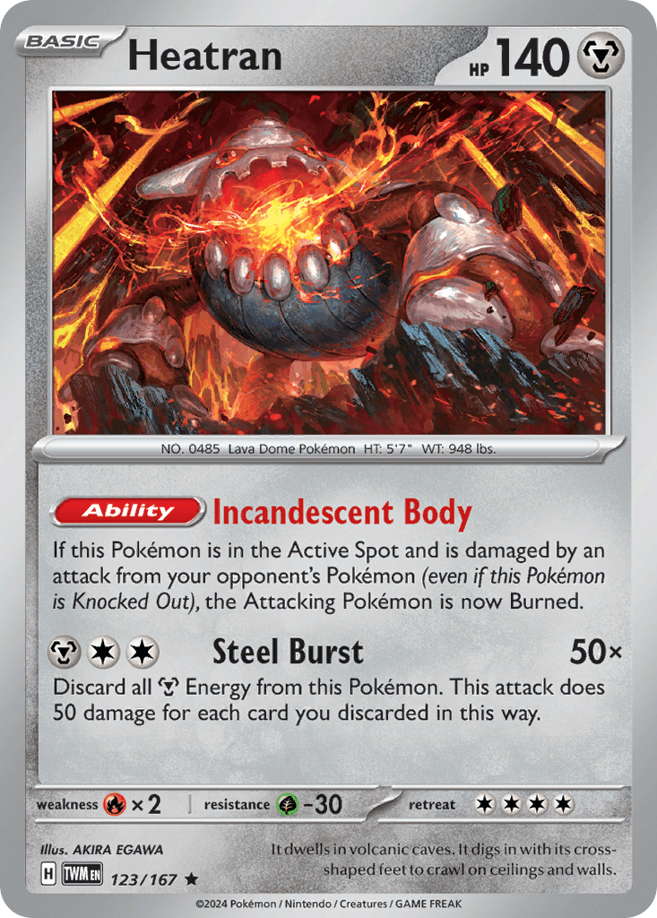 Heatran Twilight Masquerade