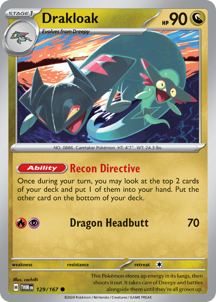 Drakloak Twilight Masquerade