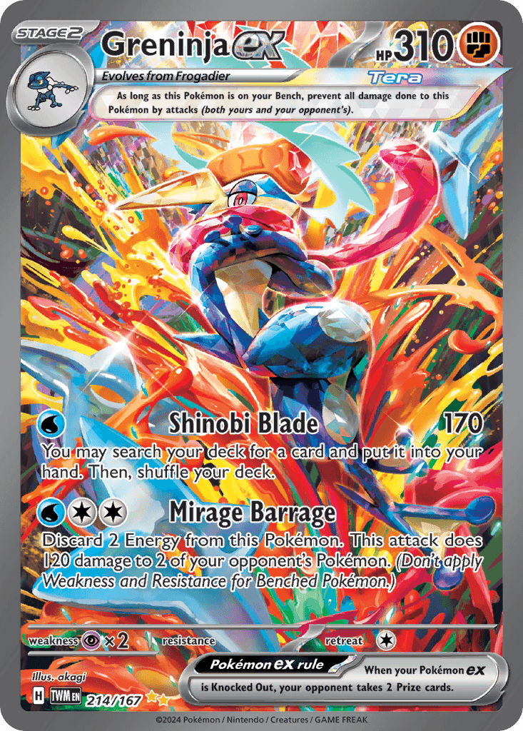 Greninja ex Twilight Masquerade