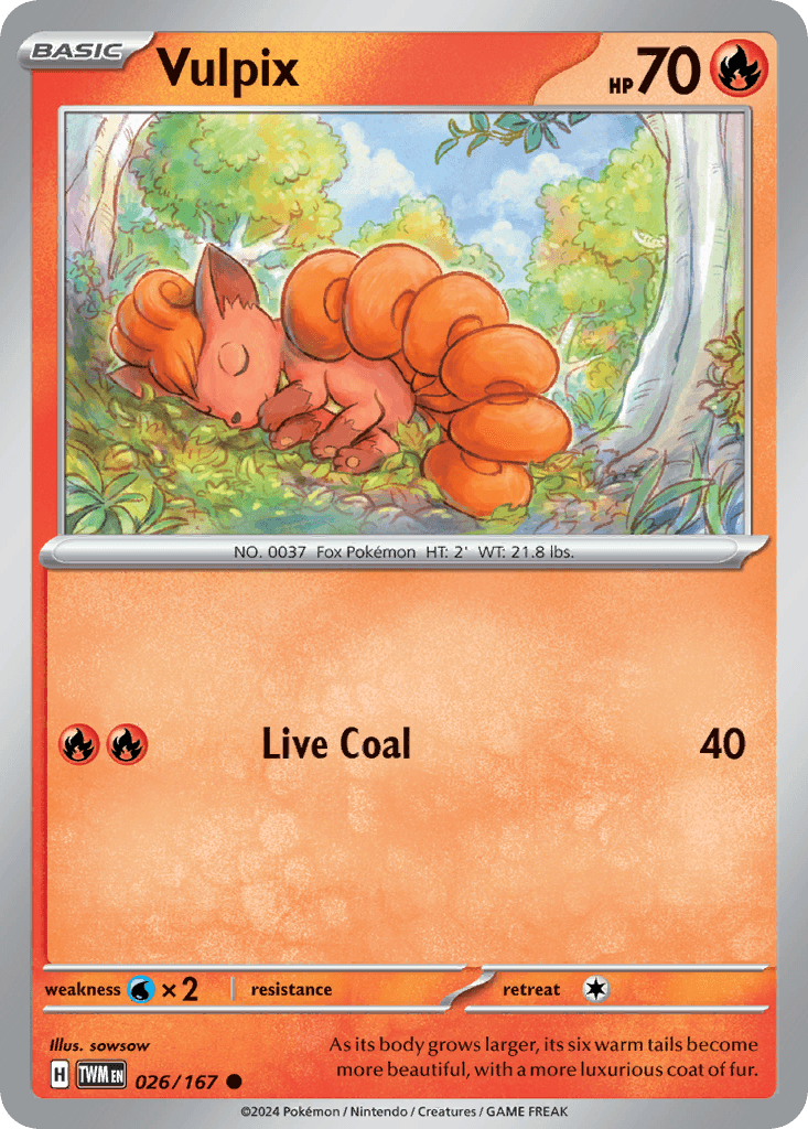 Vulpix Twilight Masquerade