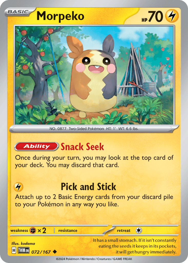 Morpeko Twilight Masquerade