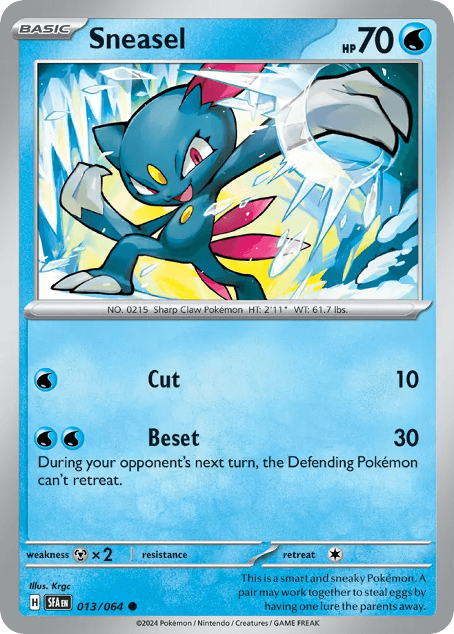 Sneasel Shrouded Fable