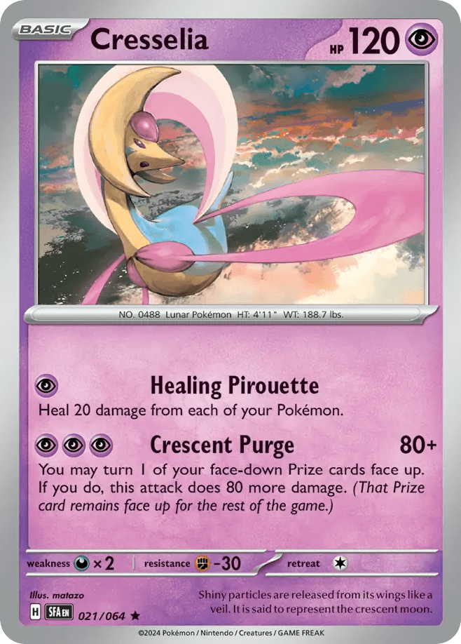 Cresselia Shrouded Fable