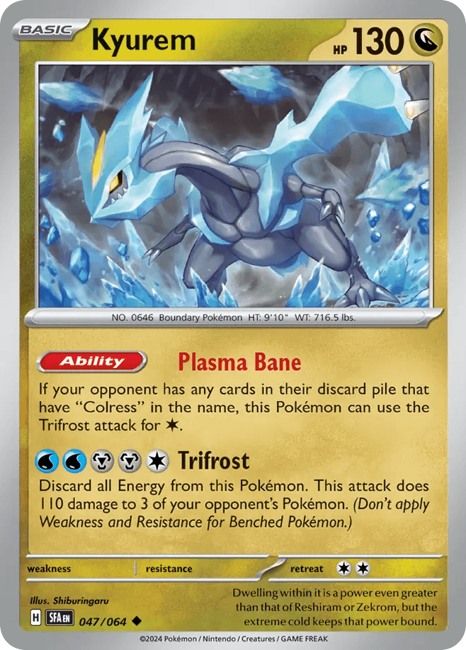 Kyurem Shrouded Fable